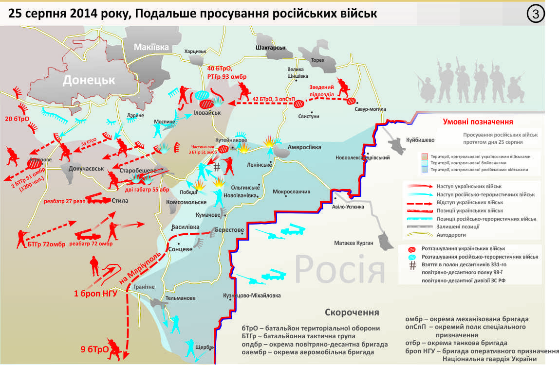 Украинская версия катастрофы под Иловайском 