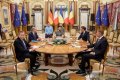 Володимир Зеленський у Києві провів зустріч з лідерами Німеччини, Франції, Румунії та Італії