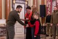 З нагоди Дня ЗСУ Глава держави присвоїв звання Героя України, вручив бойові прапори, почесні найменування та стрічки почесної відзнаки Президента
